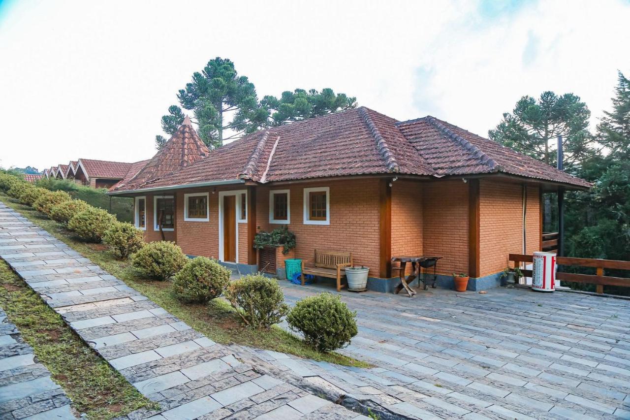 Chale Belga Em Condominio - 1,2 Km Do Centro Turistico Capivari Campos do Jordão Buitenkant foto
